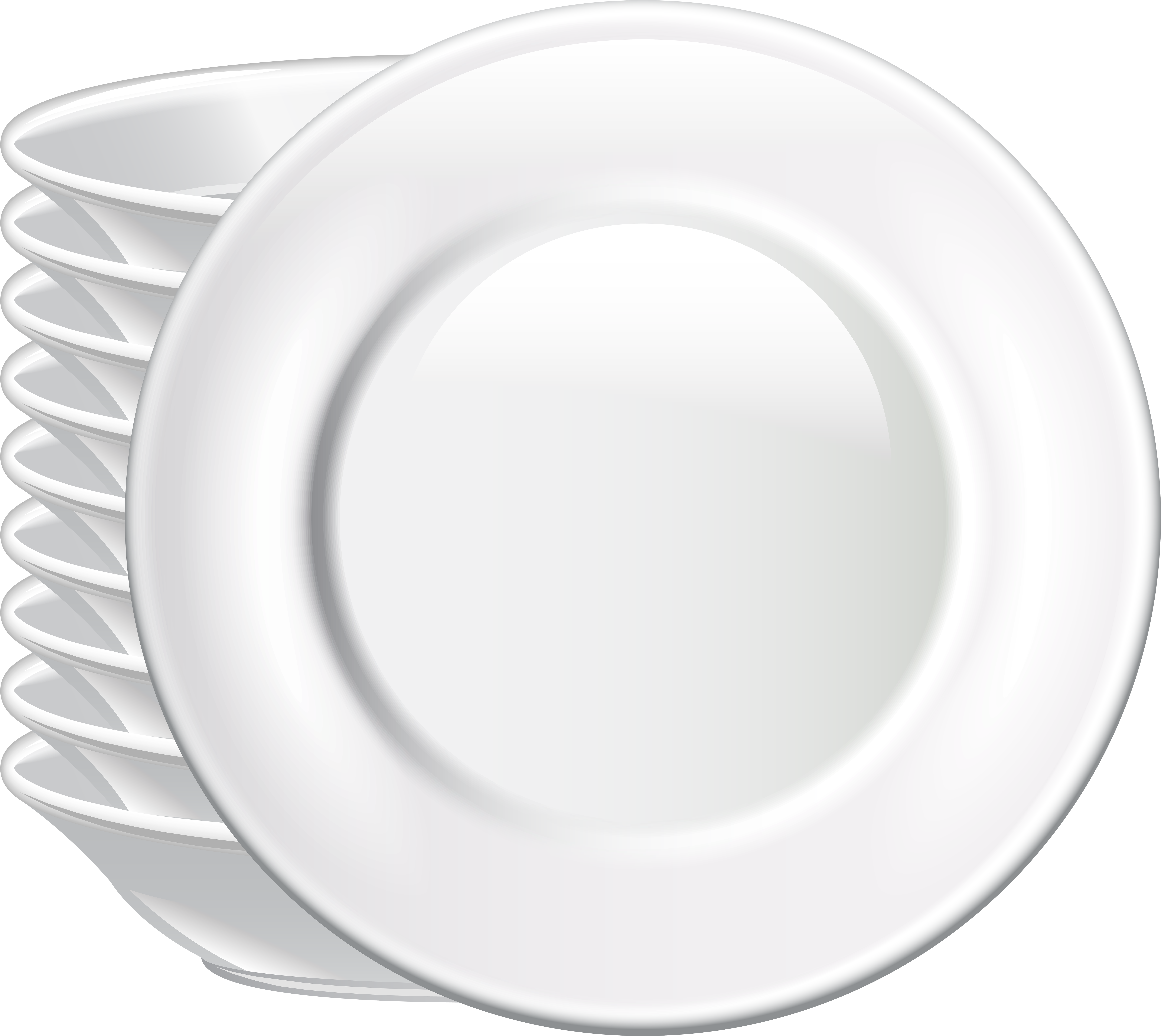 Plates Png Clip Art - Plates Png Clip Art (8000x7141)