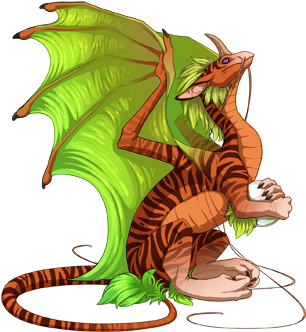Banana Cream Pie - Pearlcatcher Dragons Flight Rising Pearlcatcher Hatchling (350x350)