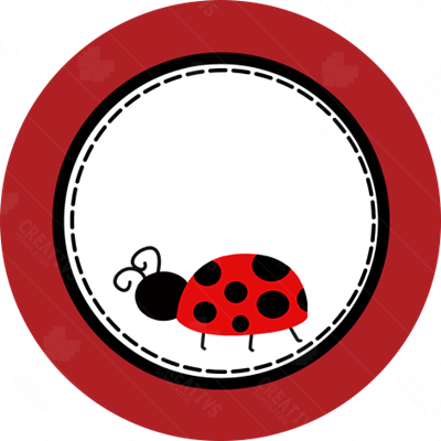 Image Free Download Paper Plate Clipart - Tema Ladybug Para Imprimir (400x400)