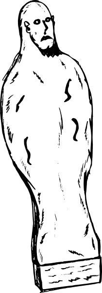 Free Vector Sarcophagus Tomb Clip Art - Sarcophagus (210x600)