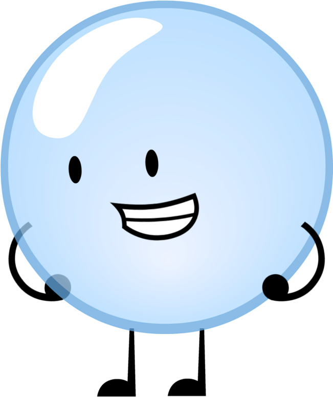 Bubble Banner Transparent Library - Battle For Bfdi Bubble (701x776)