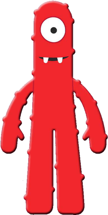 I Did Some Research Online Making A Pinata Can't Be - Yo Gabba Gabba Muno (287x504)