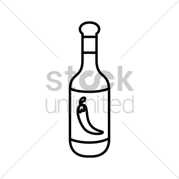 Chilli At Getdrawings Com - Flower In Vase Silhouette (600x600)