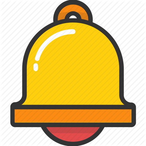 Clip Art Transparent Download Bell Ringing Clipart - School Bell (512x512)