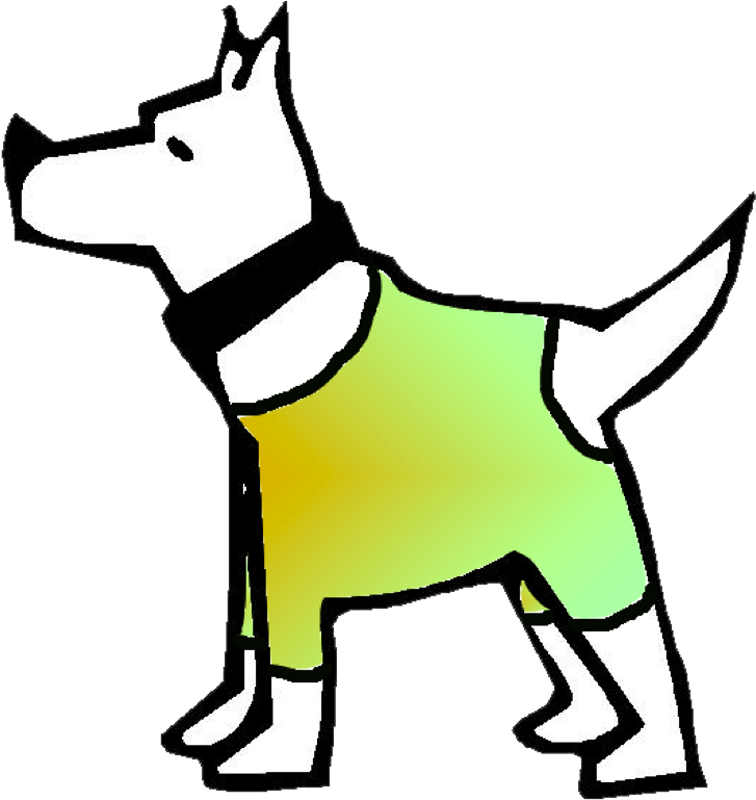 Pin Doggy Clip Art - White Dog Clip Art (800x800)