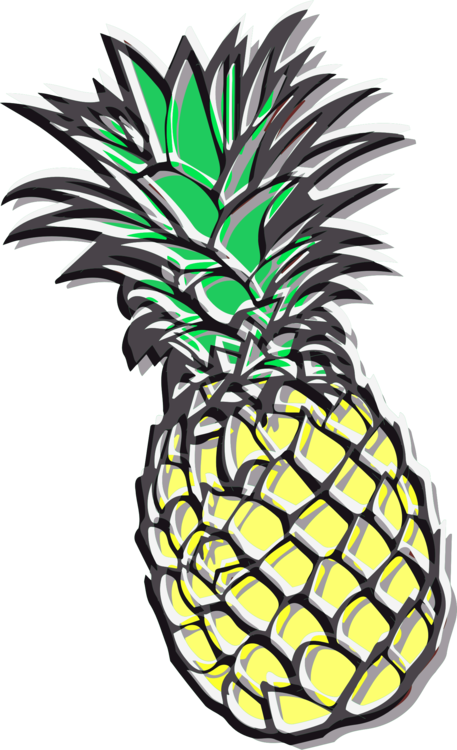 All Photo Png Clipart - Pineapple Clipart (457x750)