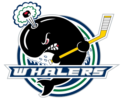 Plymouth Whalers - Plymouth Whalers Logo (400x318)