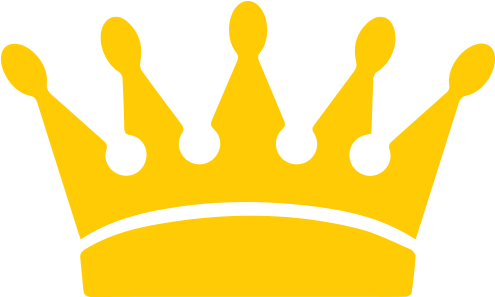 King Of Nordic Season - Black And White King Crown (500x500)