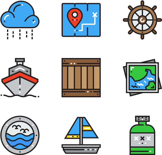 Sea Transportation Icon Packs Vector Svg - Sailor (600x564)
