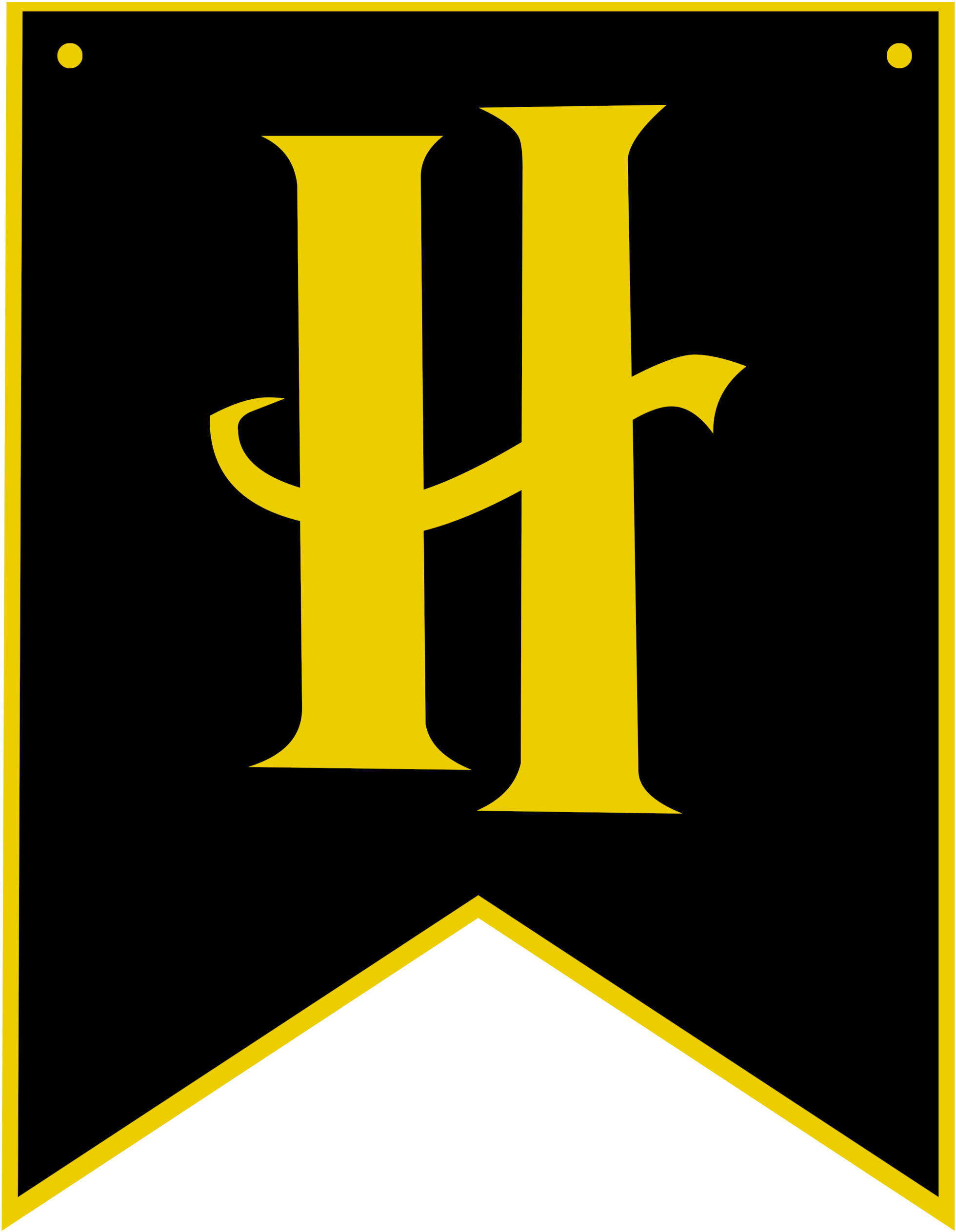 Harry Potter House Banners Free Printable - Harry Potter House Banners Printable Free (2000x2570)