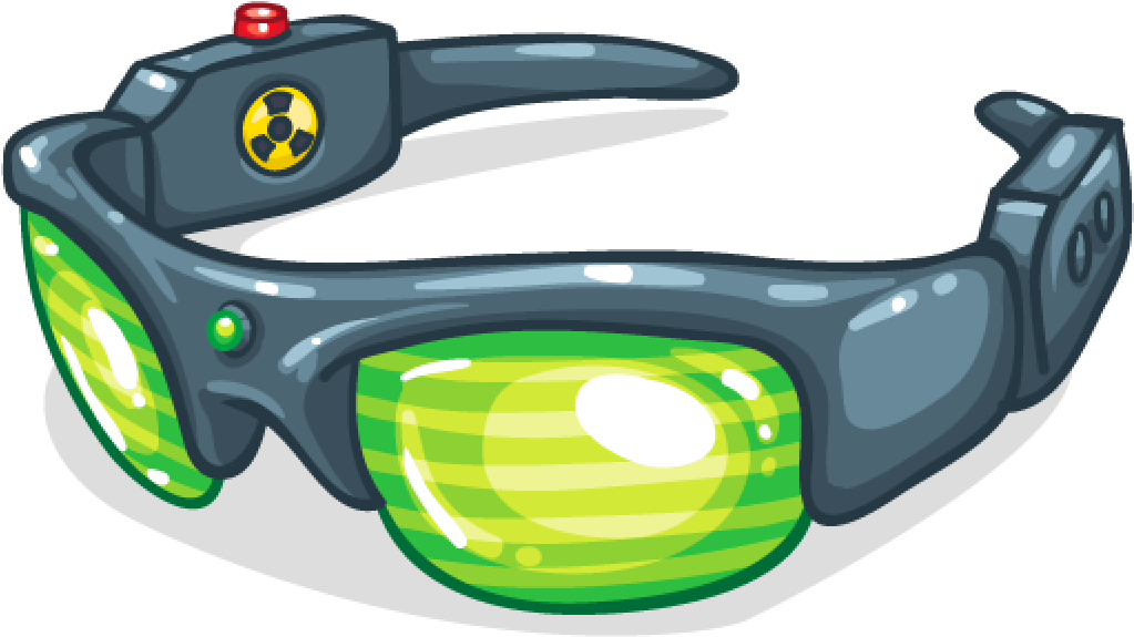 Goggles Clipart Xray - X Ray Goggles Transparent (1024x1024)