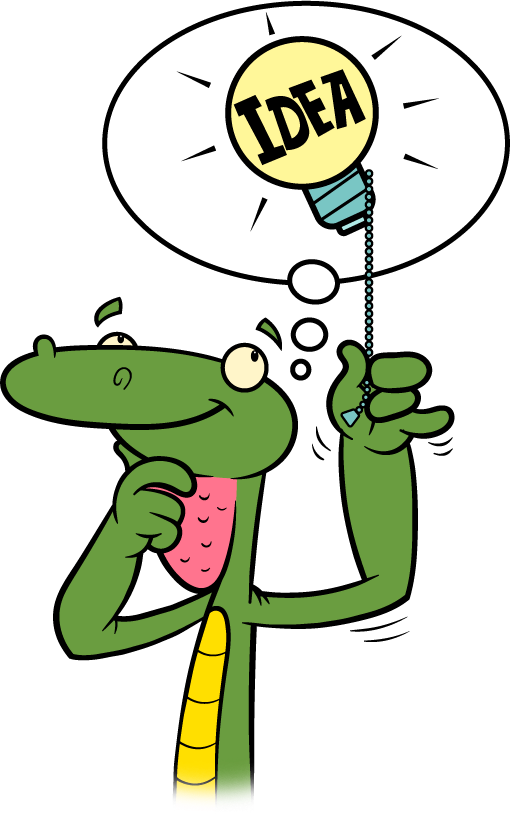 Creative Clipart Brainstorming - Cartoon (510x817)