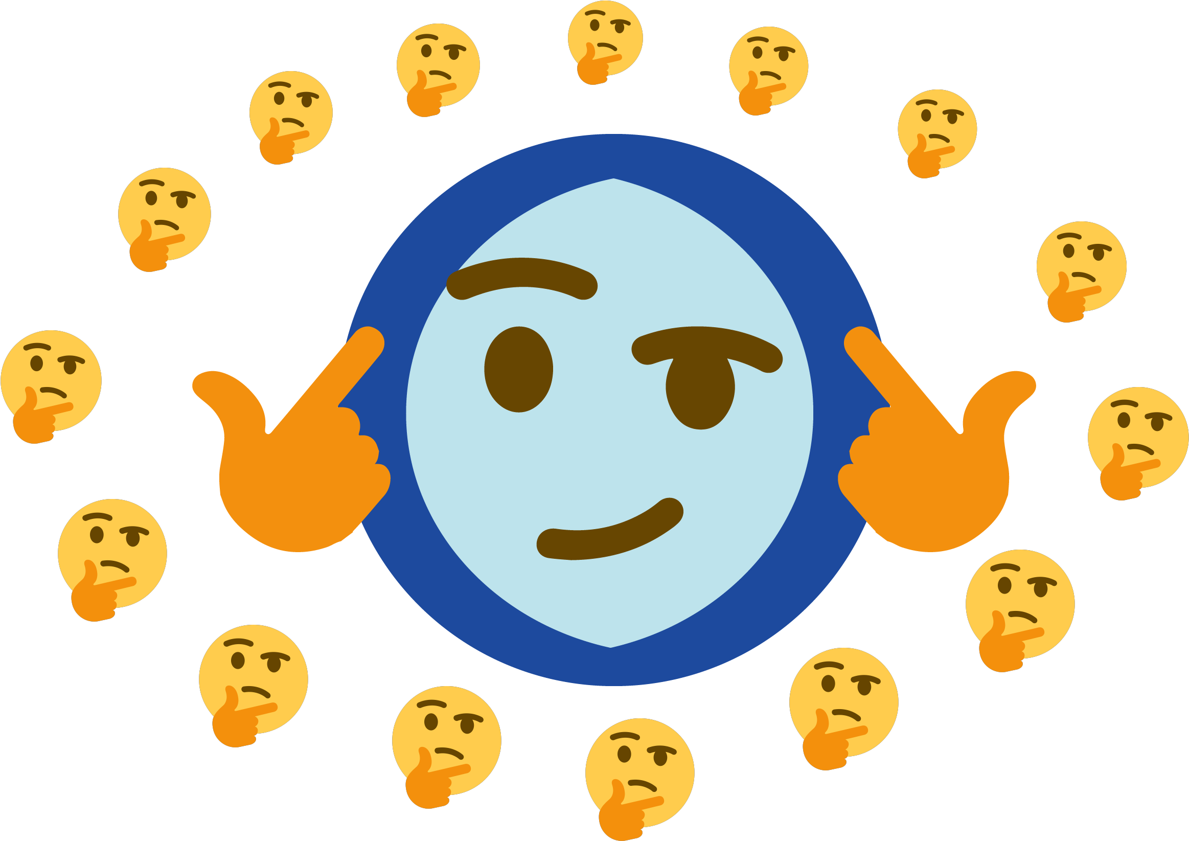 Brainstorming - Brainstorm Thinking Emoji (2349x1644)