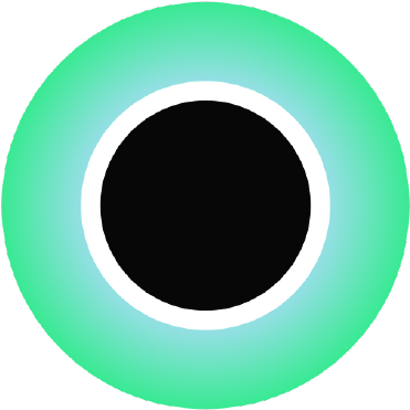 Green Eyes Clipart Left Eye - Circle (400x400)