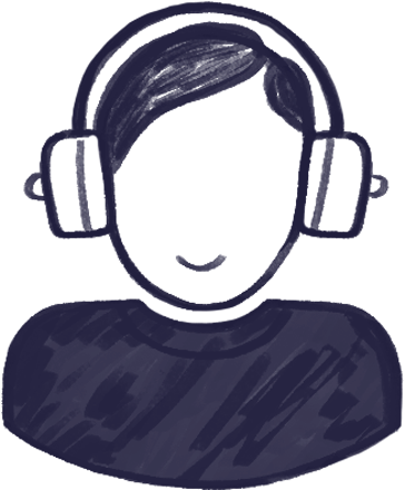 Listen Anywhere - Sketch (442x442)