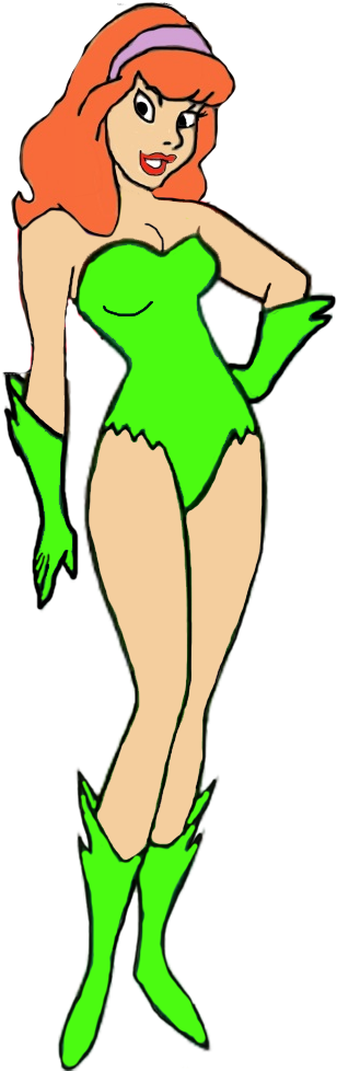 Daphne Blake As Poison Ivy By Darthraner83 - Daphne Blake As Poison Ivy By Darthraner83 (390x977)