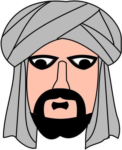 Meuble Héraldique Maure Chef - Turban (698x768)