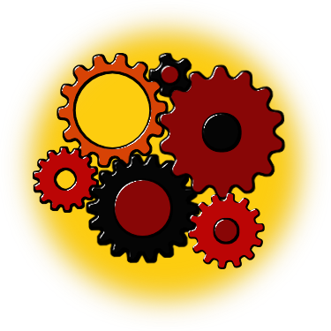 Gears Made In Inkscape - 30 Day Money Back Guarantee Green (375x375)