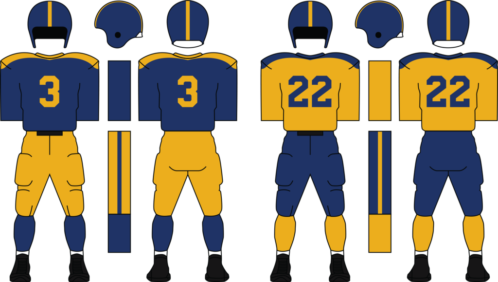 1950 Baltimore Legion Uniform By Verasth - Fictional Football Team Uniforms (1024x579)