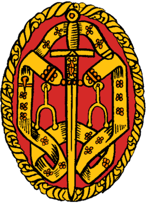 Insignia Of Knight Bachelor - Knights (300x419)