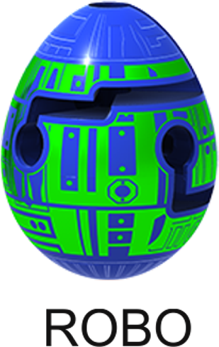 Robo Smart Egg - University Games Smart Egg Labyrinth Puzzle, Robo, (600x600)