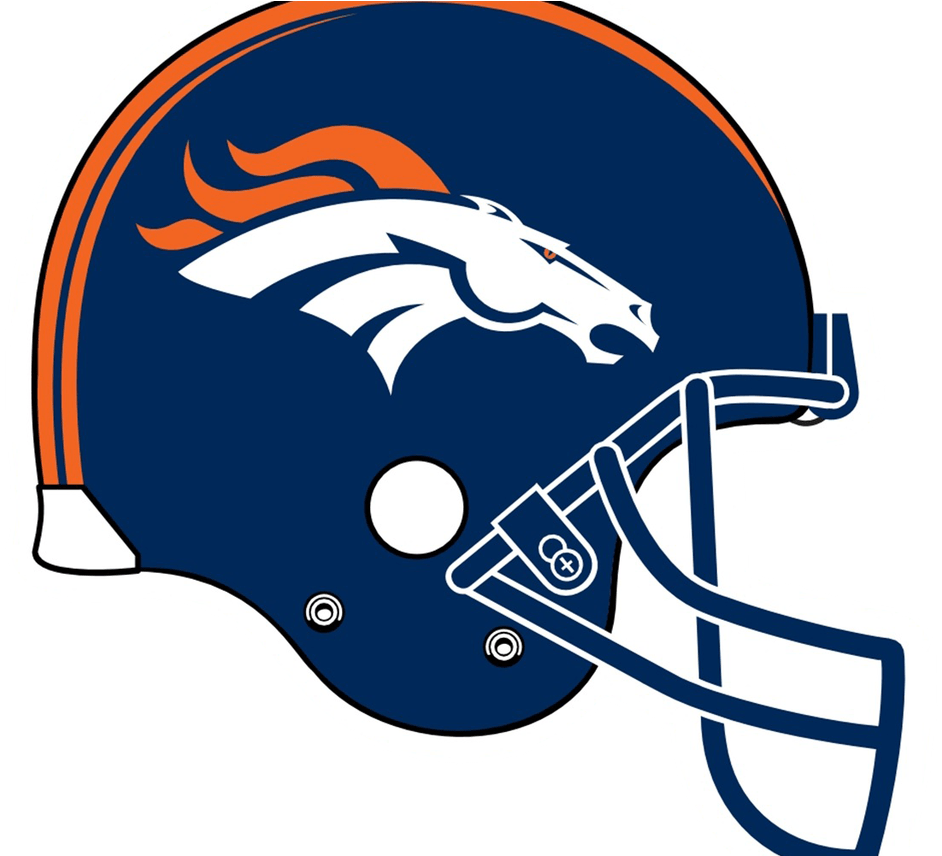 Denver Broncos Logo Png Transparent & Svg Vector Freebie - Denver Broncos Helmet (1368x855)