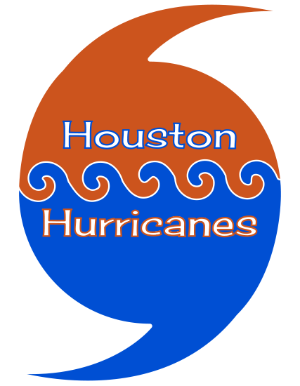 1952 Houston Hurricanes Logo By Verasthe - Houston (427x550)