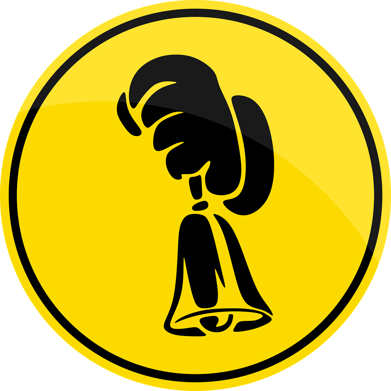 Bell Hand Icon - Logo Zvonček (1280x1280)