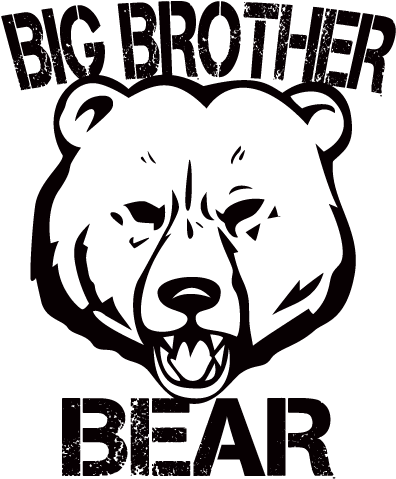 Big Brother Bear - Best-dad-ever-cap-gray Throw Blanket (512x512)