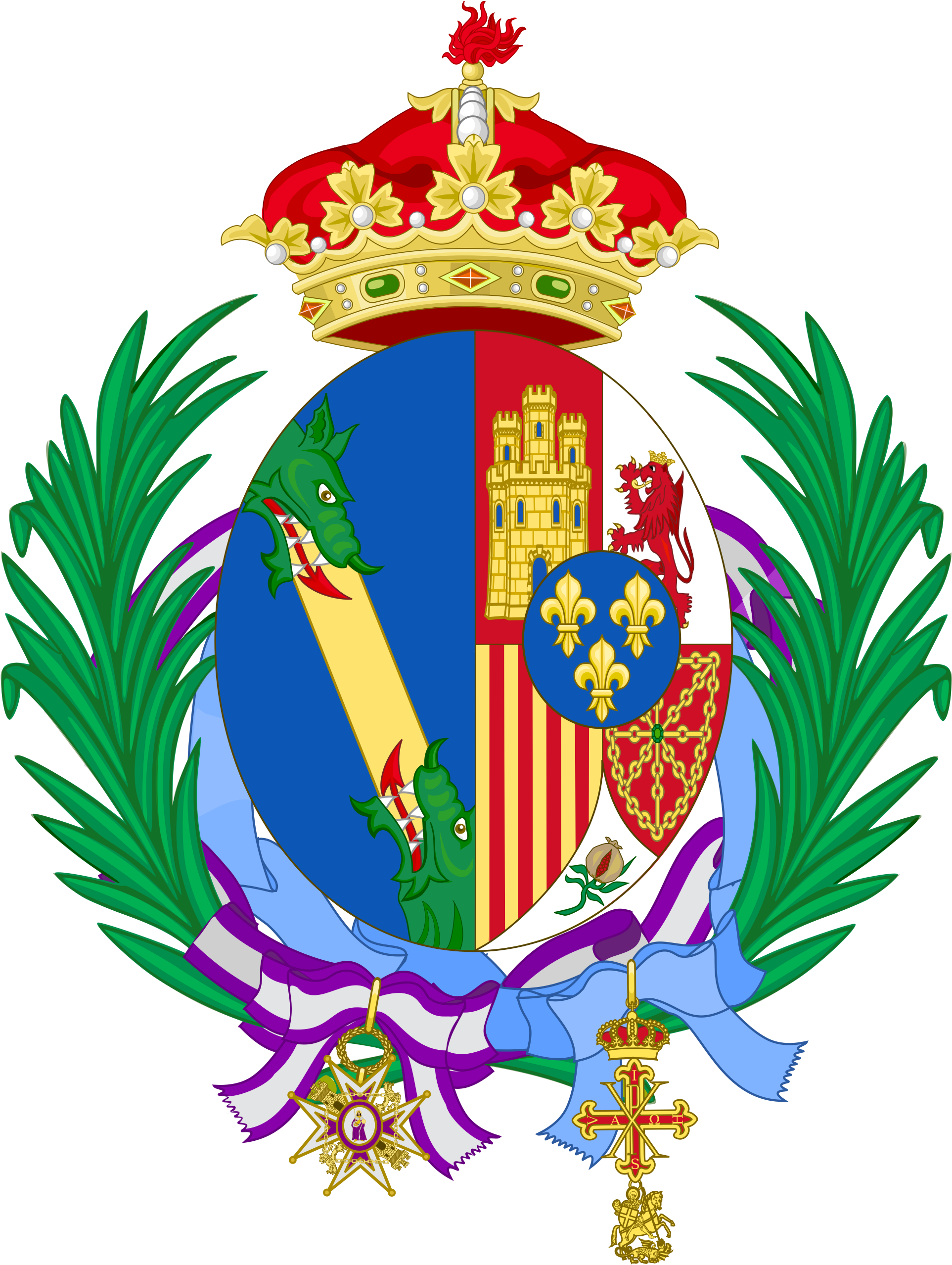 Open - Coat Of Arms De Bavaria (2000x2585)