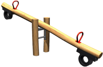 Seesaw Illustration - Game (400x400)