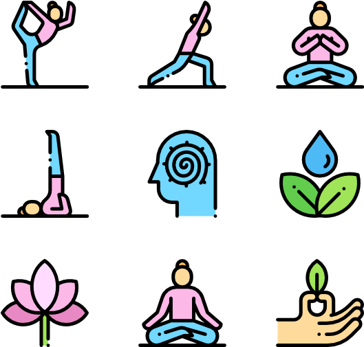 Yoga And Mindfulness - Yoga And Mindfulness (600x564)
