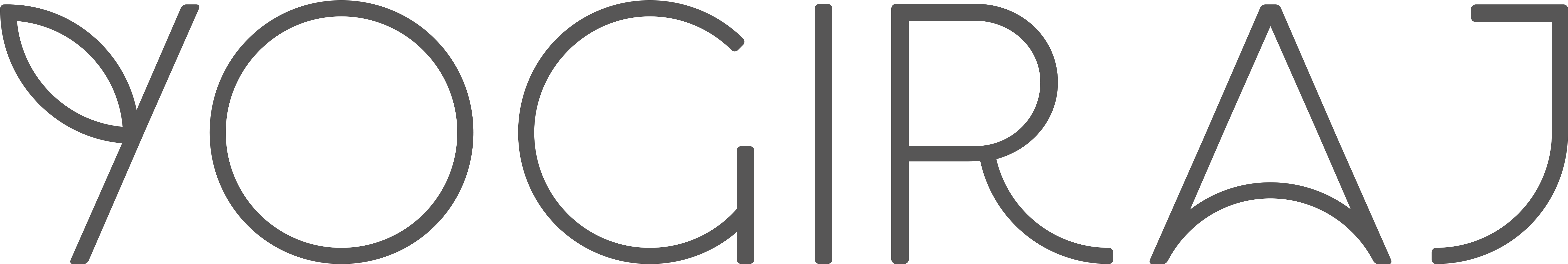 Yogamatta Och Andra Tillbehör För Din Yoga - Yogiraj Logo (6426x1081)