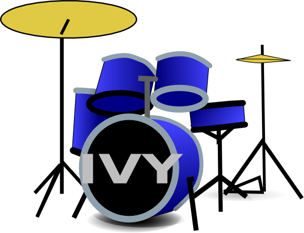 Musical Instrument Clip Art At Clker - Drums Clipart (600x461)