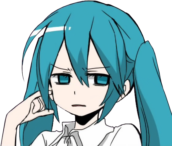 View Samegoogleiqdbsaucenao 1511361363936 , - Hatsune Miku Reaction Face (580x500)