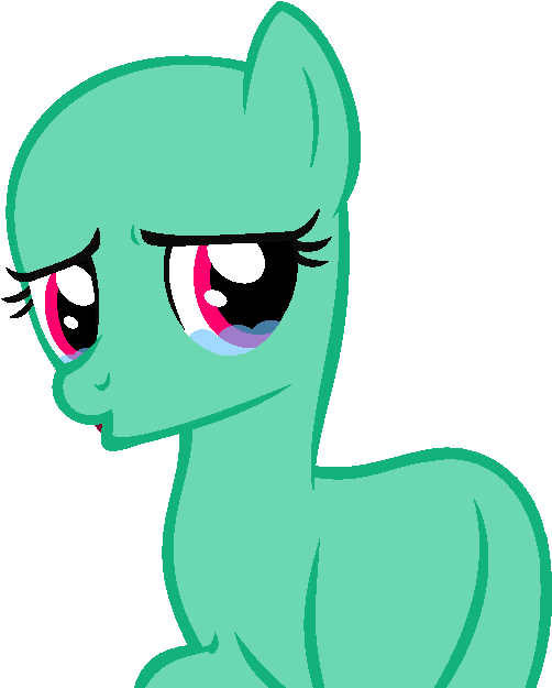 Mlp Base You Have Done Us Proud - My Little Pony Bihtc Base Filly (613x642)