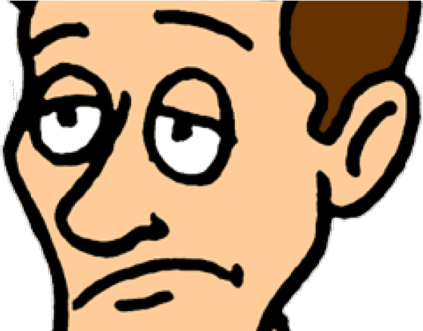 Feeling Clipart Worried - Person Clip Art (640x480)