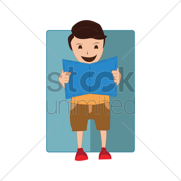 Book Clipart Book Boy Person - Book (600x600)