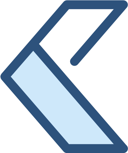 Clip Royalty Free Download Arrows Ui Left Icon - Blue Transparent Arrow Left (512x512)