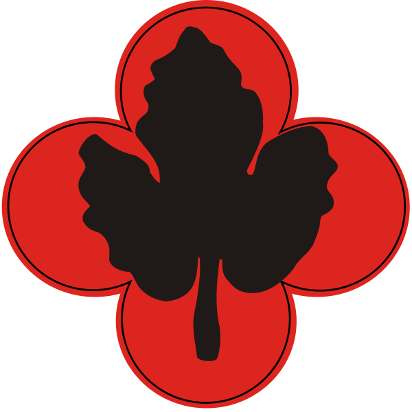 Ok, Grove, Headstone Symbols And Meanings, 43rd Infantry - 43rd Infantry Division (600x600)