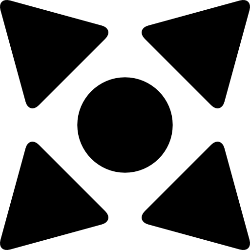 Orientation Winds Star Pointing Cardinal Points Free - Circle Triangle Png Square Circle (512x512)