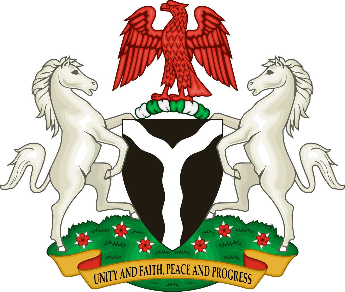 Edo Govt - Nigeria Coat Of Arm (1200x1017)