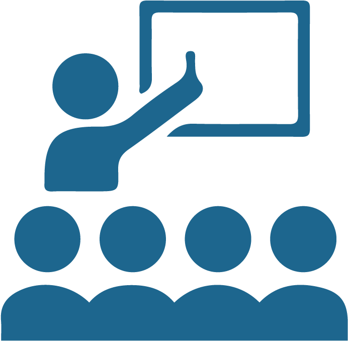 Ateliers / Workshops - Classroom Icon (732x709)