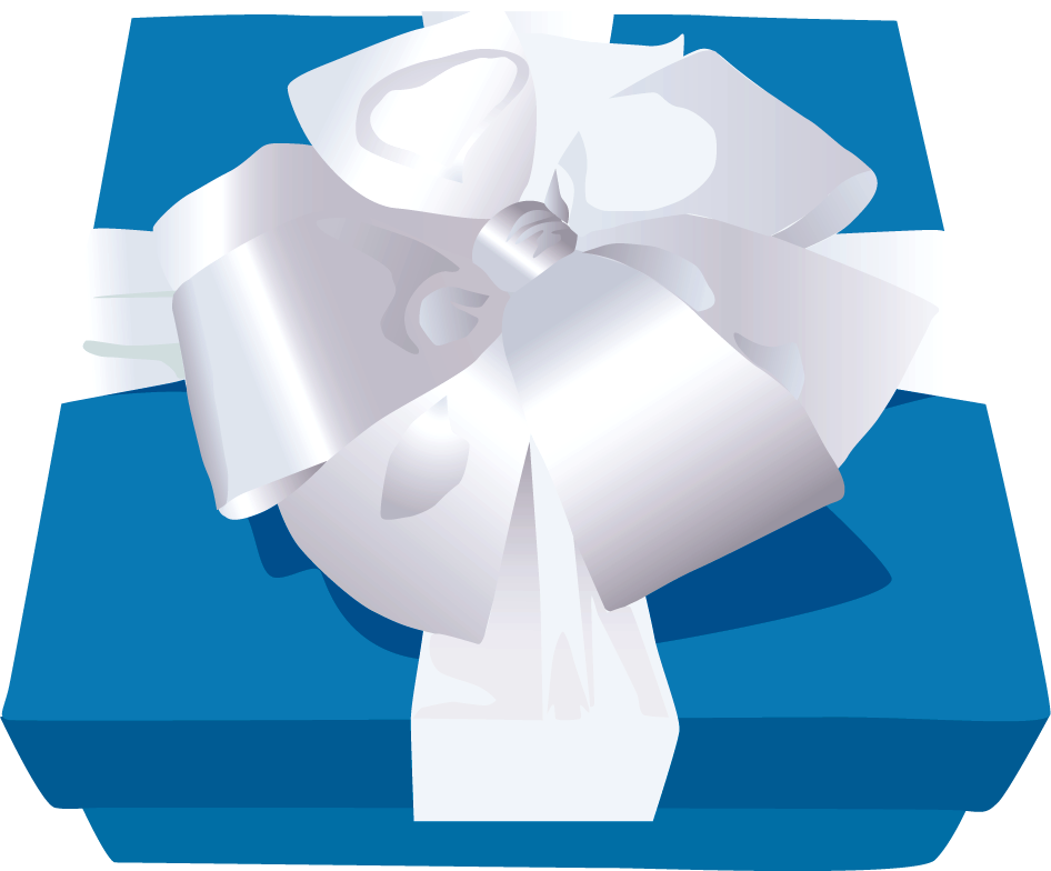 Korob05 - - Gift Box Vector (946x784)
