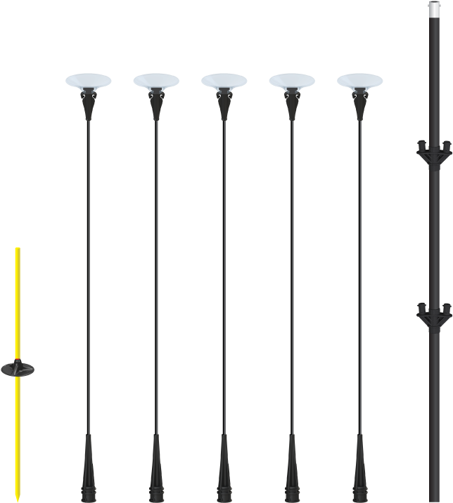 Reusable Vinyl Balloon Cluster Kit With Ground Stake - Column (750x750)