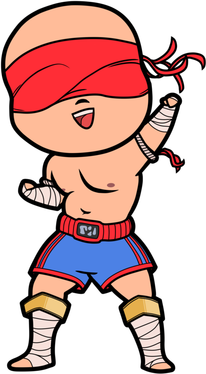 Image Transparent Library Chibi Muay Thai By Baldoneiro - The Temple Bordeaux (894x894)