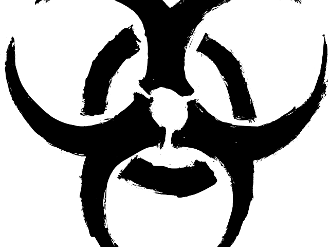 Biohazard Symbol Clipart Official - Biohazard Symbol (640x480)