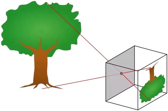 Is X - Pinhole Camera (602x411)