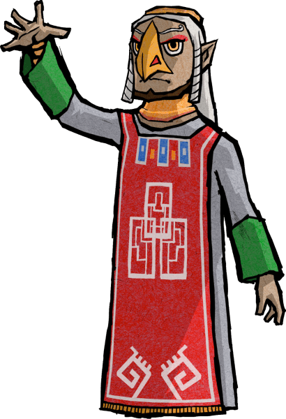 Rito - Wind Waker Rito Chief (410x600)