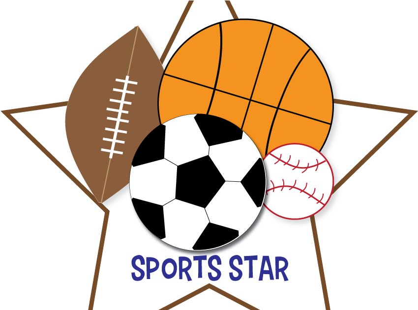 Clipart Sports Champions - Sports Clipart Transparent Background (861x630)